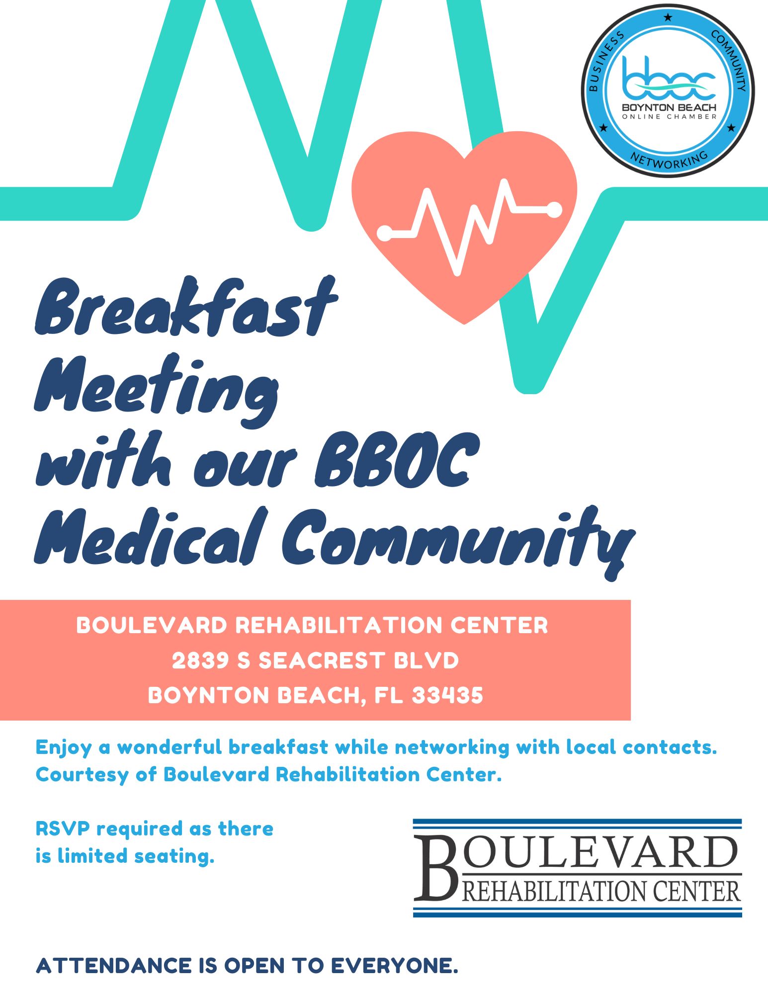 Breakfast Meeting with our BBOC Medical Community