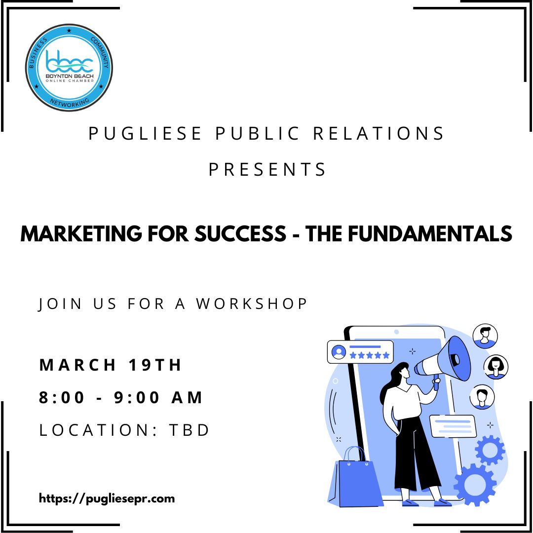 Pugliese Public Relations Seminar Series