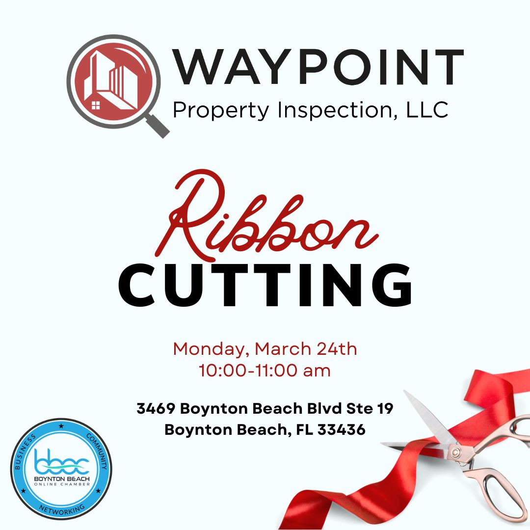 Ribbon Cutting – Waypoint Property Inspection