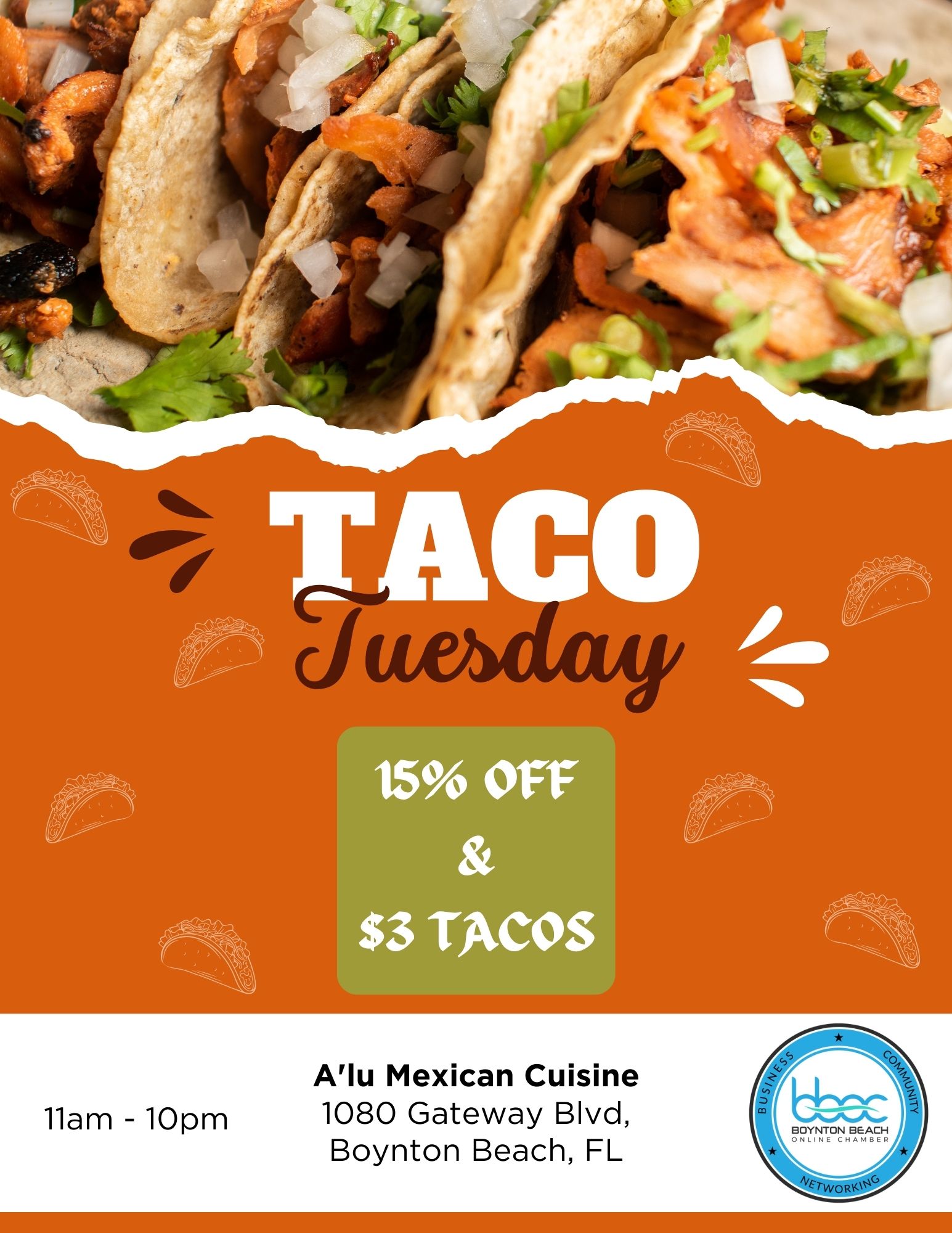 A’lu Mexican Cuisine Presents: Taco Tuesday