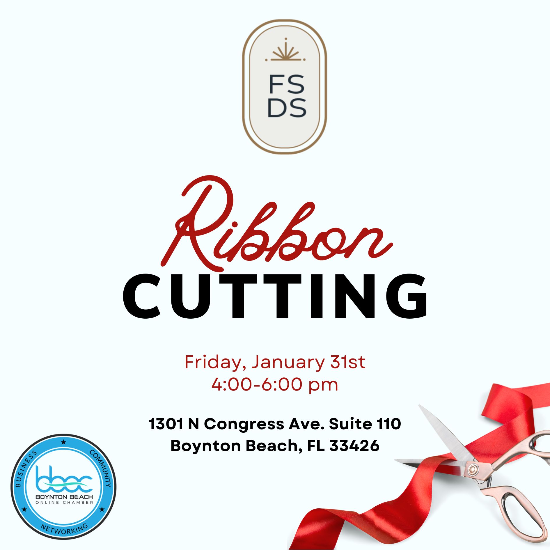 Ribbon Cutting – Fancy Smiles Dental Studio