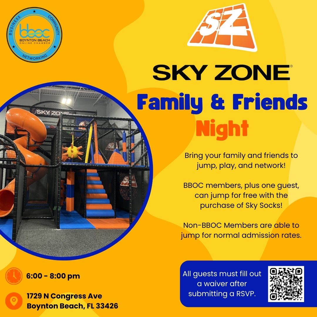 Sky Zone Presents: Family & Friends Night with the BBOC