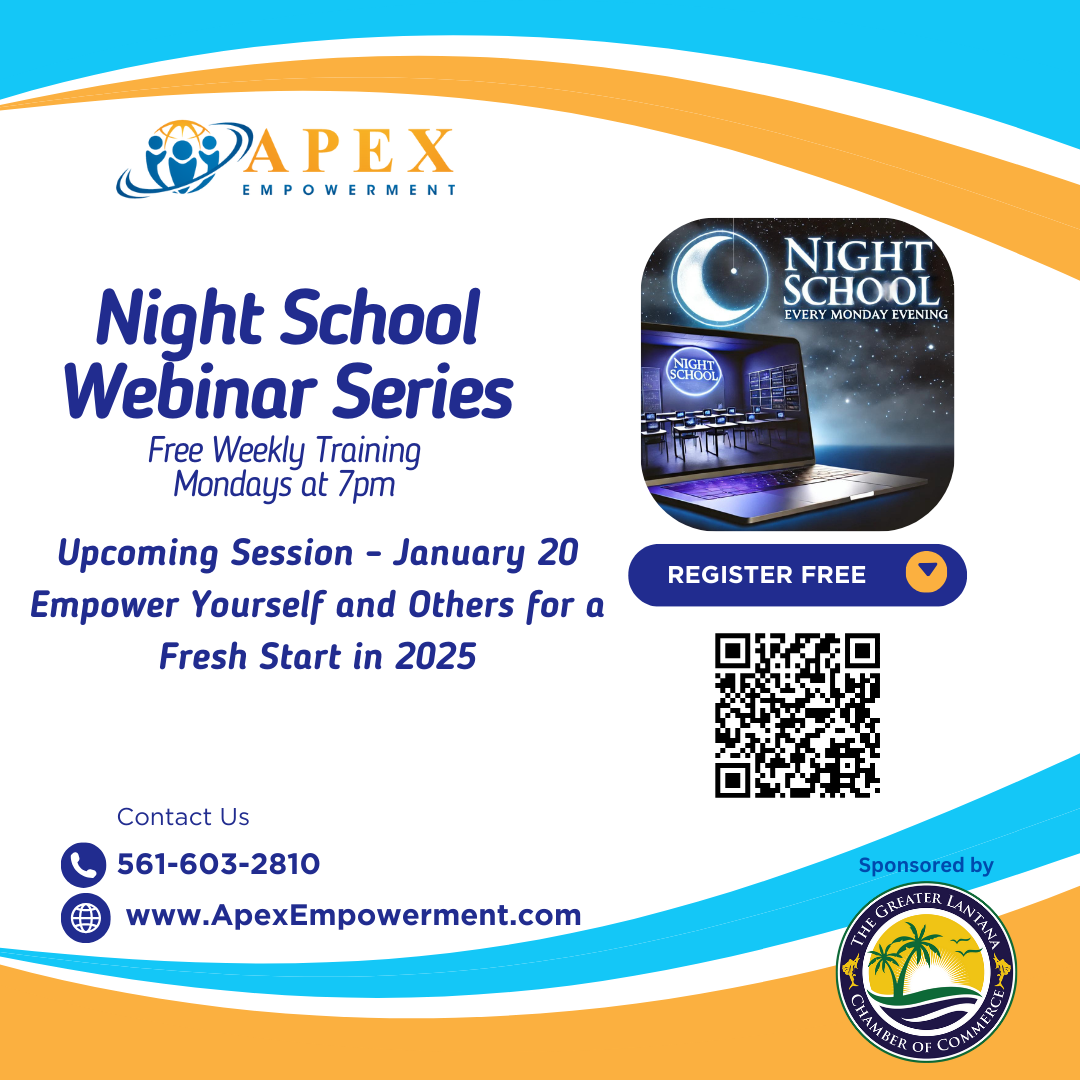 Night School – Empower Yourself and Others for a Fresh Start in 2025